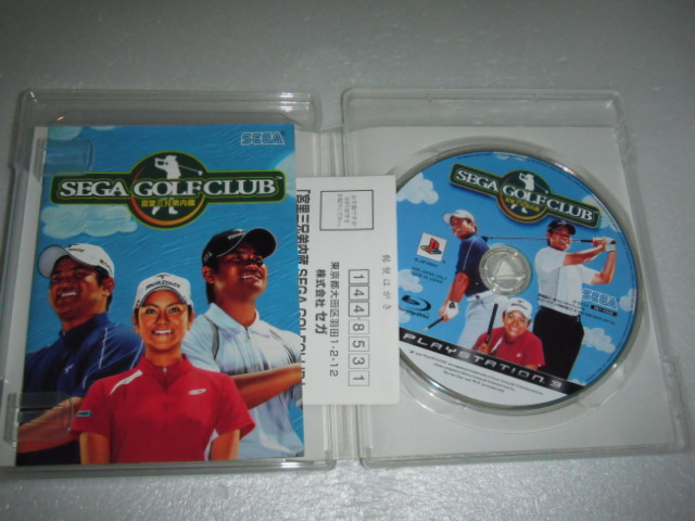 中古 PS3 セガゴルフクラブ SEGA GOLF CLUB 動作保証 同梱可 _画像2