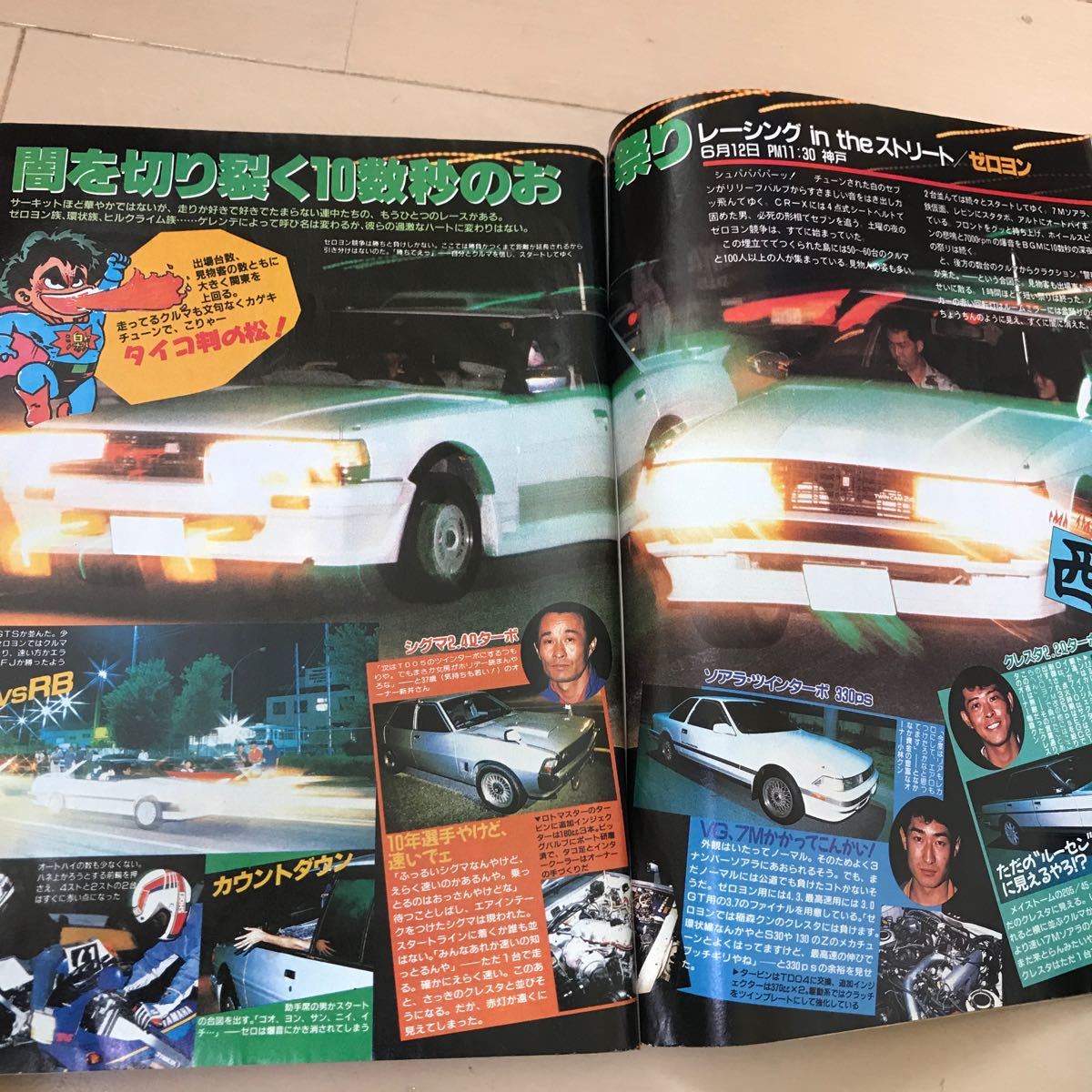 ホリデーオート 昭和62年 8・10 街道レーサー グラチャン レア ホリデーオート 昭和62年 8・10 街道レーサー グラチャン レア