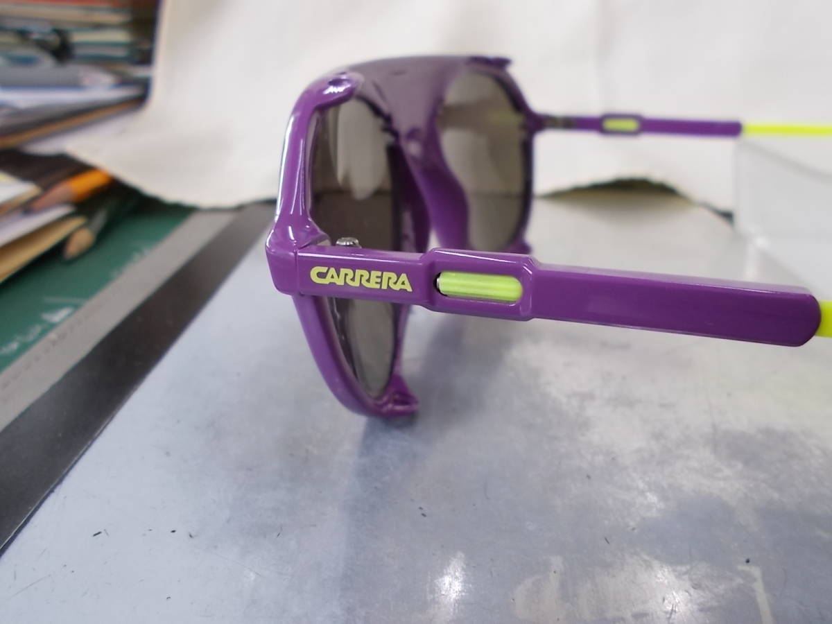 中古 カレラ CARRERA ティアドロップ サングラス 5436-80 お洒落 レトロ 遮光カバーが欠品のためジャンク扱い_画像4