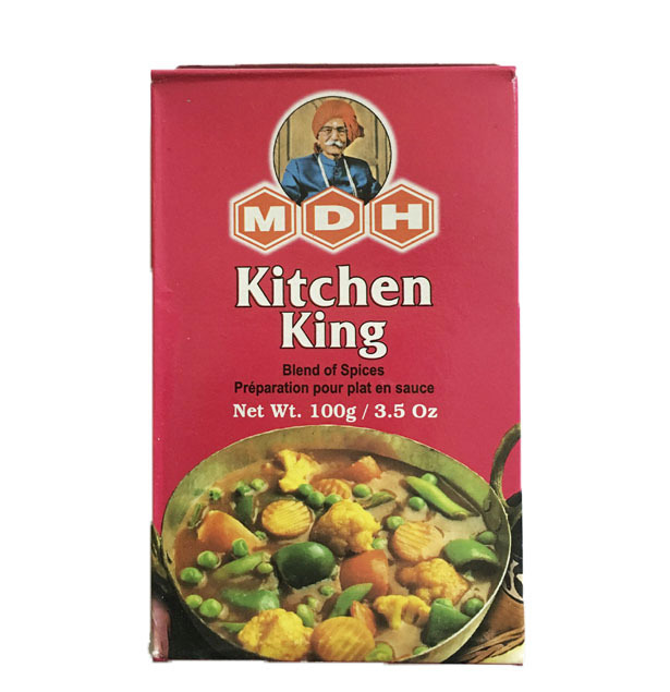 野菜カレー キッチンキング マサラ 100g カレースパイス MDH (ネコポス対応/箱を少し折って出荷) インド産 賞味期限2022.4_画像1