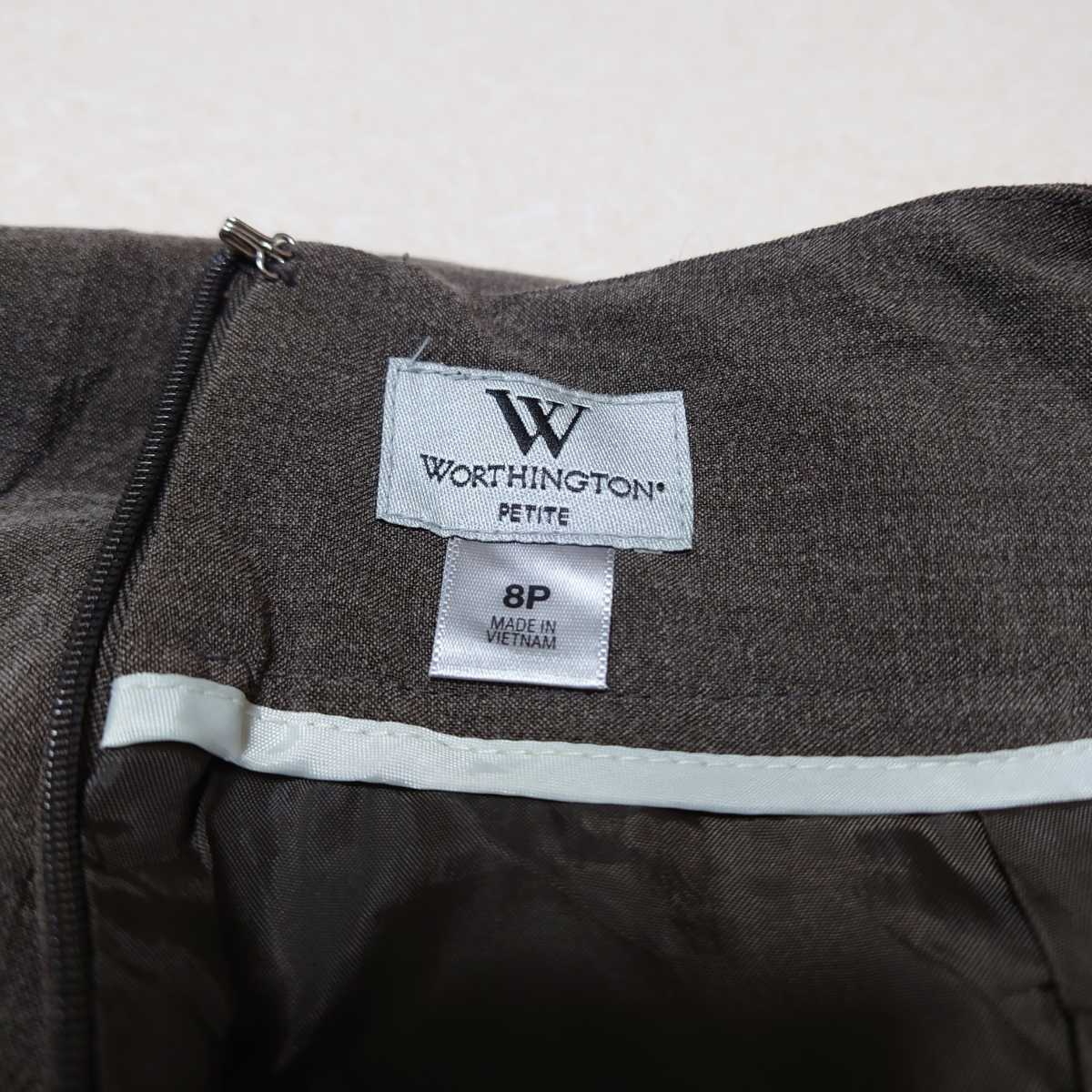 WORTHINGTON miniskirt Brown /N5748