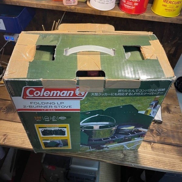 コールマンフォールディングツーバーナーコンロ Coleman STOVE Folding