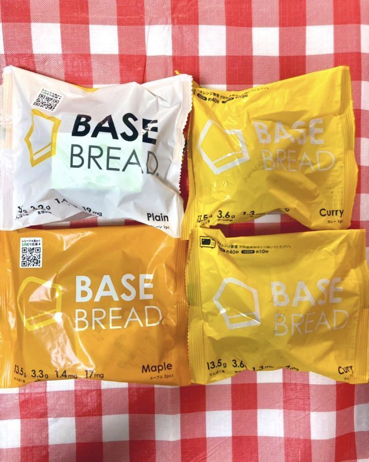 【訳あり】BASE BREAD [ベースブレッド] 4点セット【賞味期限2022.02.14.】送料無料_画像1