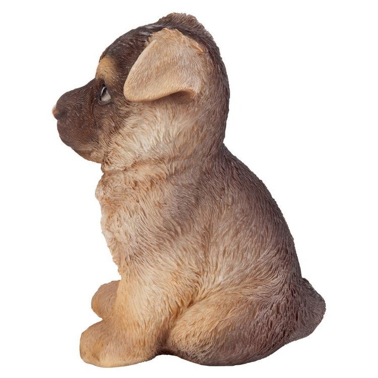 ジャーマン・シェパードの子犬彫像 パートナー・コレクション・ドッグ彫像 彫刻置物/ガーデン庭園 芝生（輸入品）_画像4