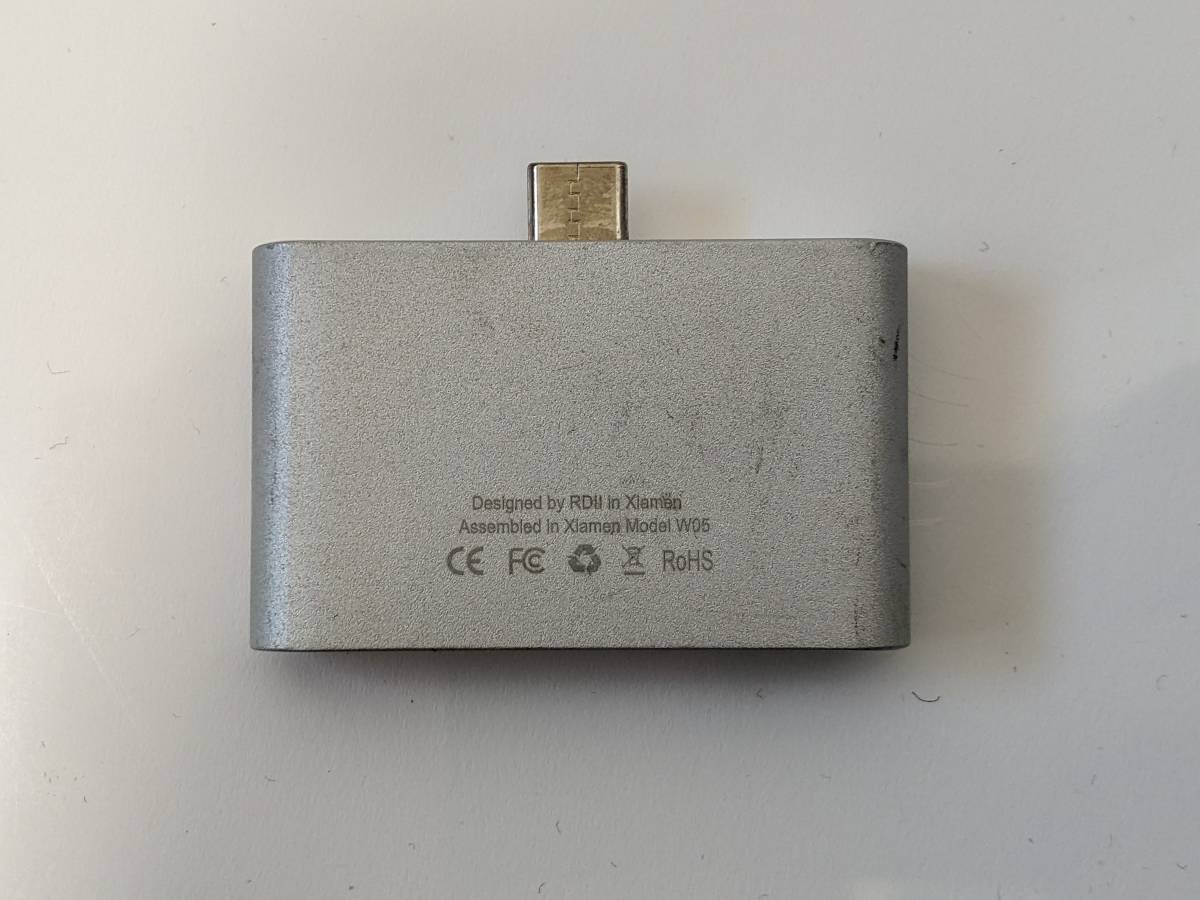 RDII USB-C SDカードリーダー マルチカードリーダー