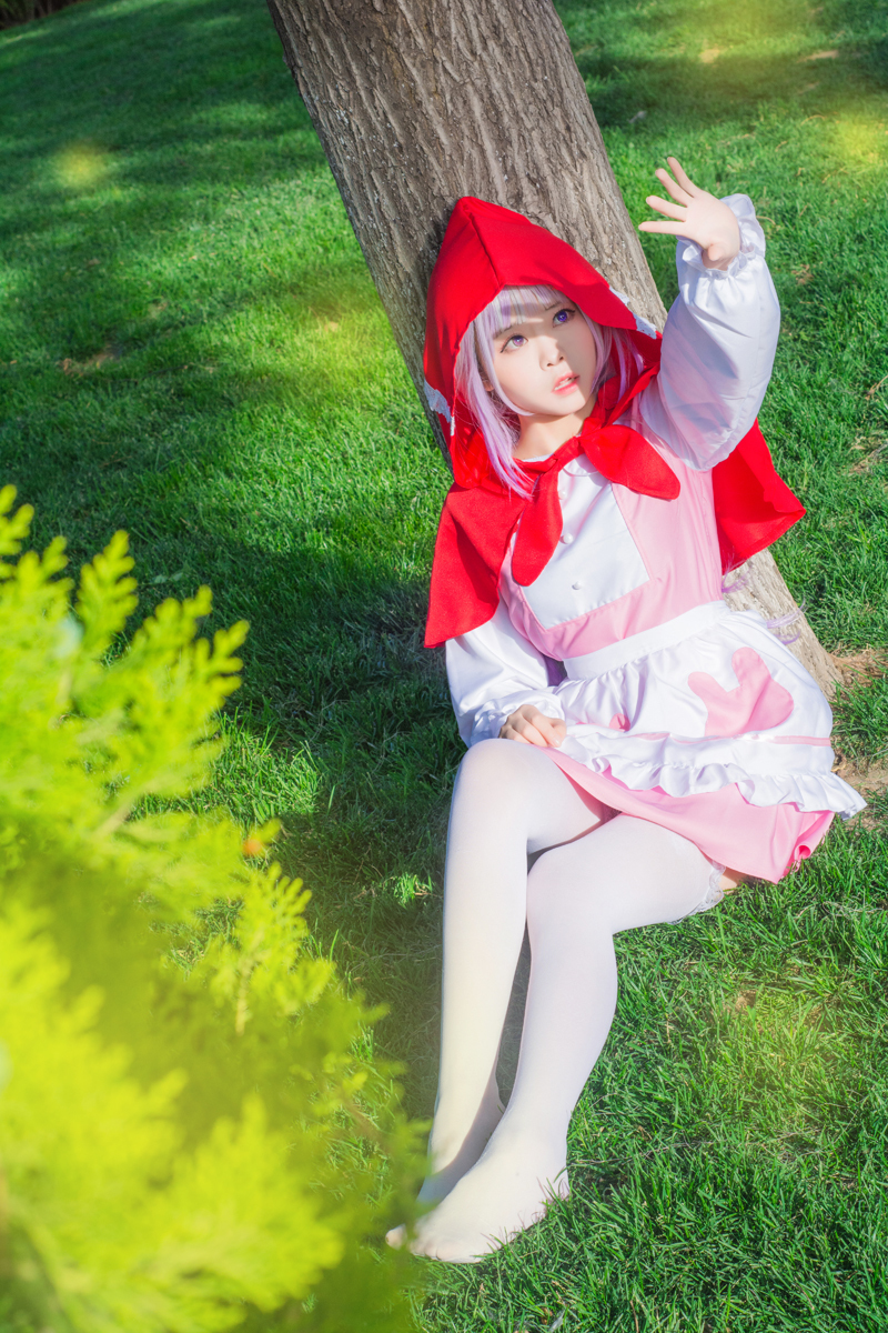 【連】ワンピース 小林さんちのメイド** カンナ風 ロリータ 学園祭 ハロウィン お祭り イベント コスプレ衣装_画像7