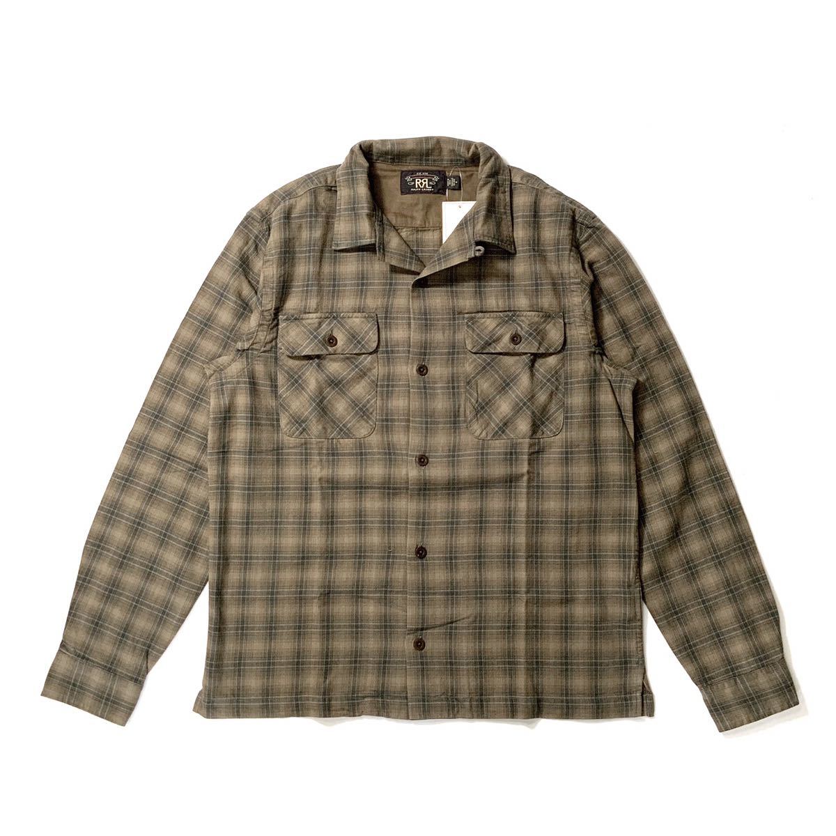 新品*RRL*プラッド ツイル ワークシャツ*S*チェックシャツダブルアール