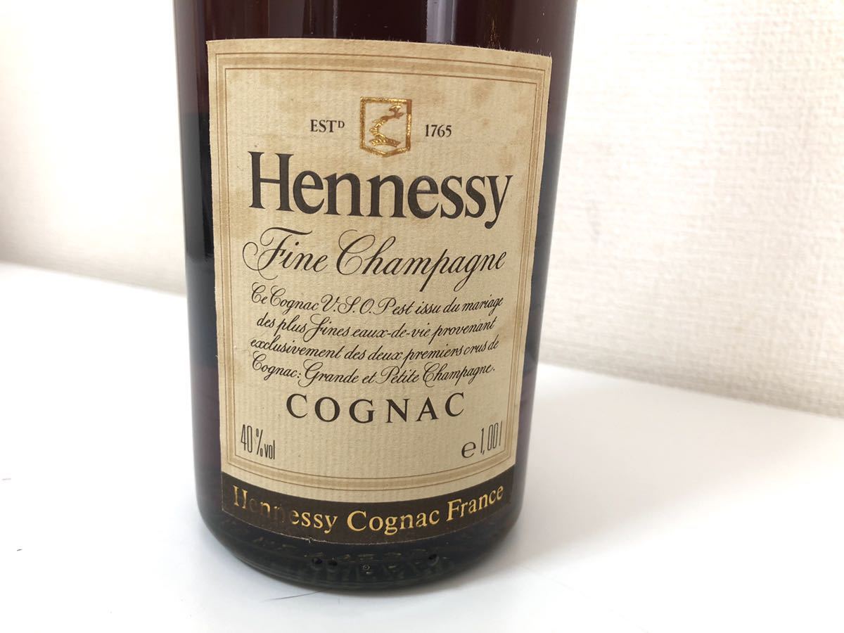 Hennessy/ヘネシー/VSOP/コニャック/COGNAC/ブランデー/40％/1000ml 