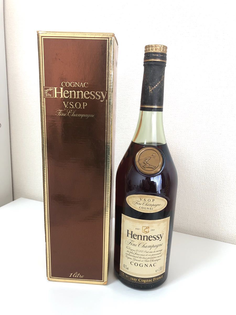 激安通販 コニャック ヘネシー VSOP Hennessy 1000ml - ブランデー