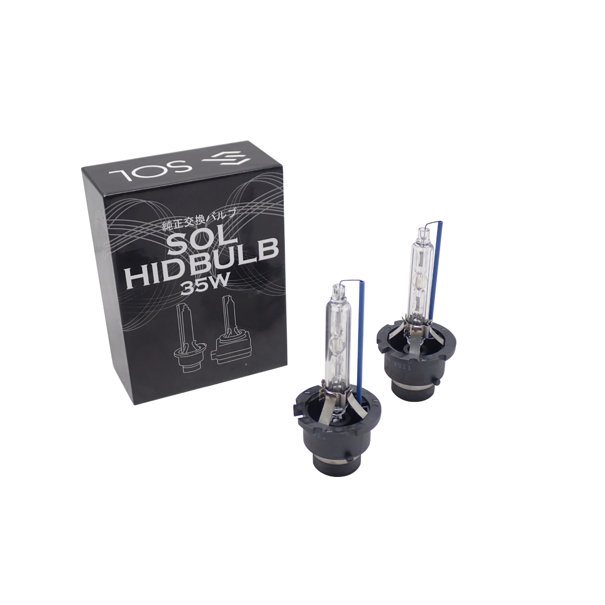 レクサス RX350 RX450h GS350 GS450h GS460 SOLオリジナル 純正交換用 ヘッドライト HID D4S対応 D4Cバルブ 35W 8000K 1年保証付き！_画像1