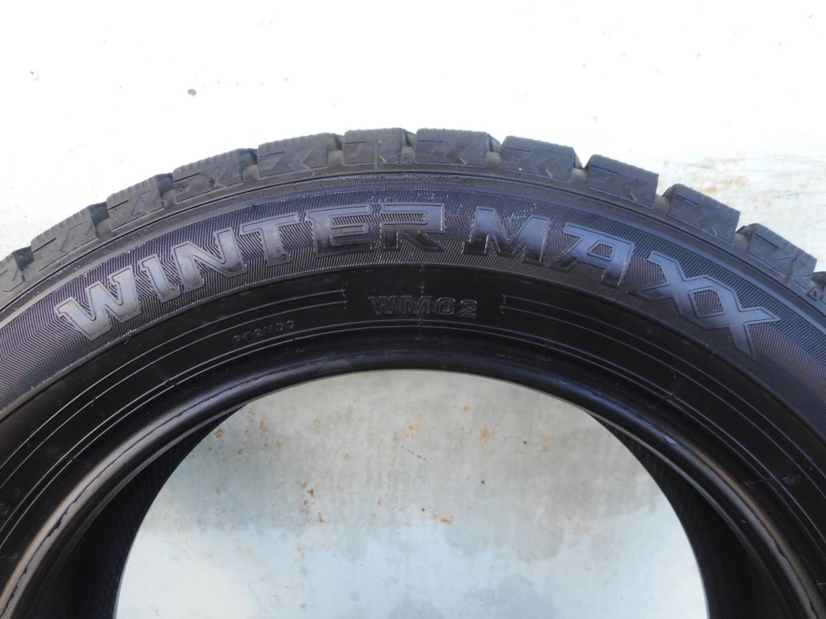 ダンロップ　ウィンターＭＡＸＸ　ＷＭ０２　185/60Ｒ１５　2本セット　バリ山_画像6