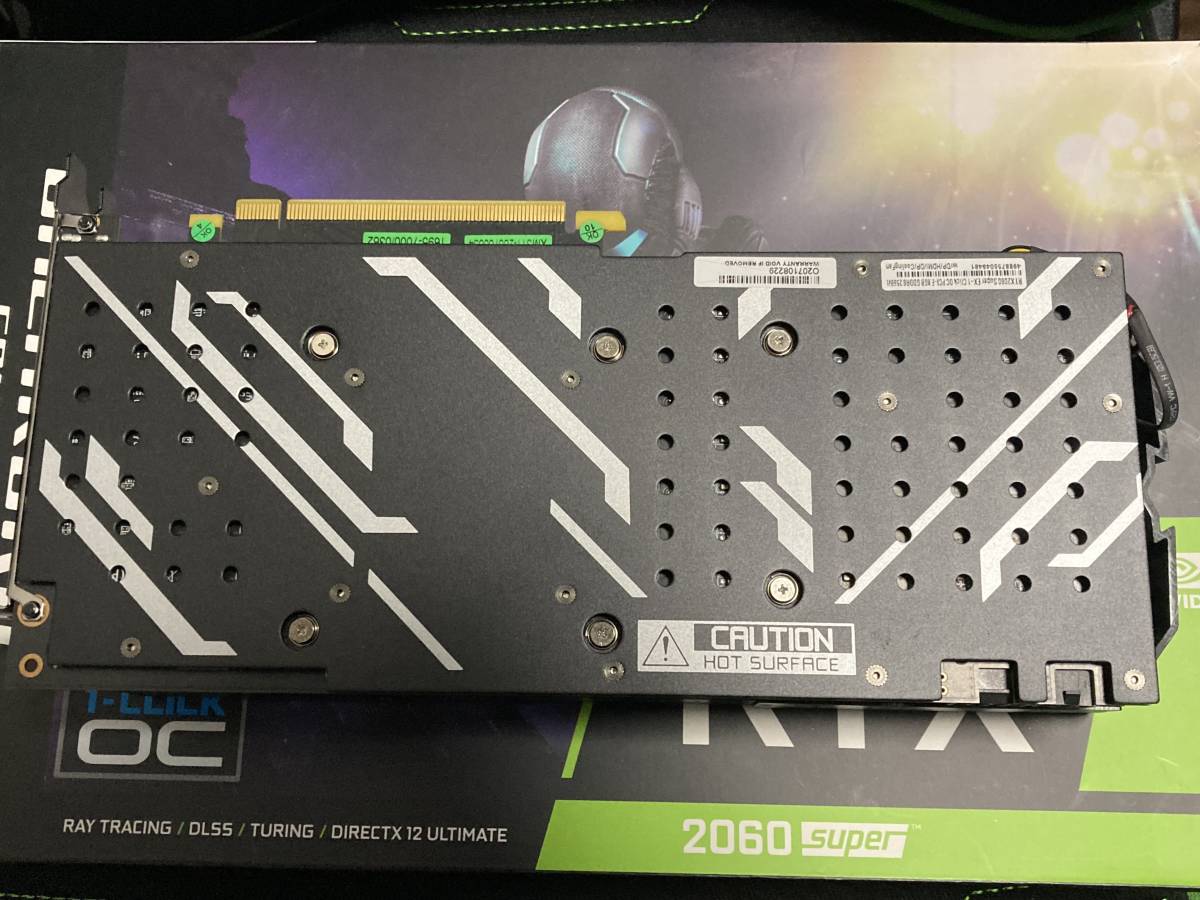 保証付き 玄人志向 Geforce RTX 2060 SUPER GALAKURO GAMING GG