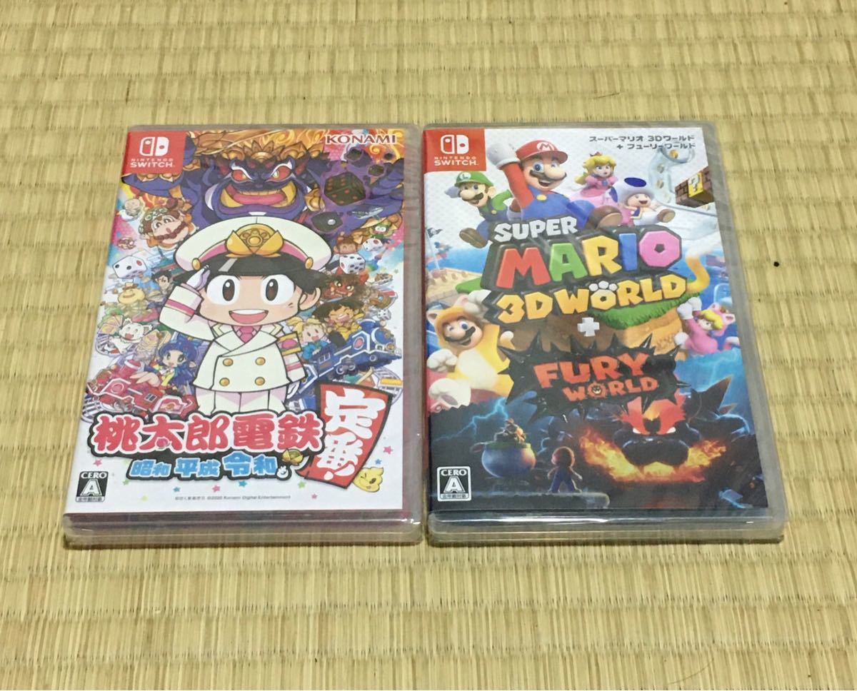 Nintendo Switch 桃太郎電鉄　スーパーマリオ3D 新品未開封シュリンク付き