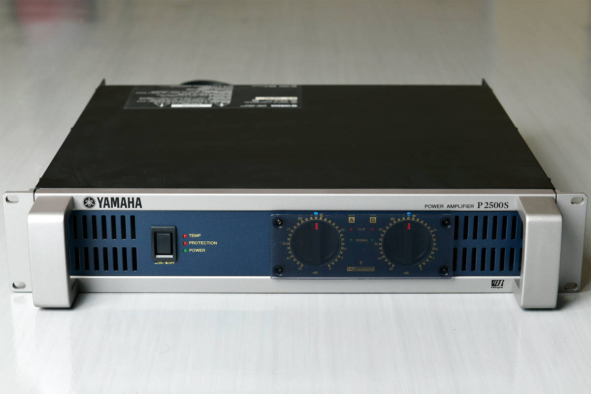 ヤマハ YAMAHA パワーアンプリファイアー P2500S 動作確認済み品