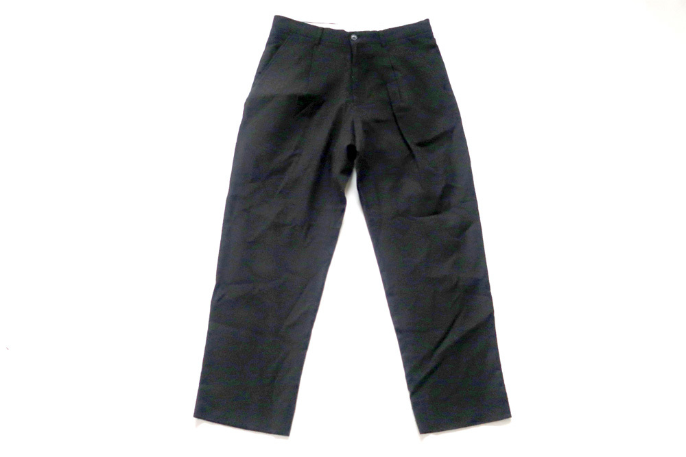 (W30)Supreme Pleated Trouserシュプリームプリーツトラウザーパンツ黒