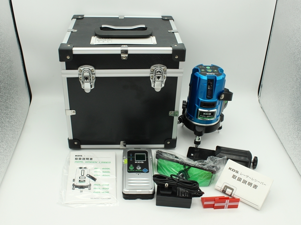 1円【極美品】ムラテックKDS株式会社 グリーンレーザー墨出器 レーザー