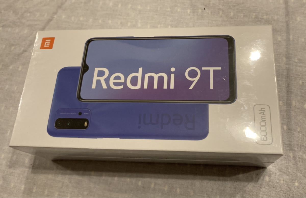 シニアファッション 【新品】Xiaomi Redmi 9T SIMフリー黒 4GB RAM 