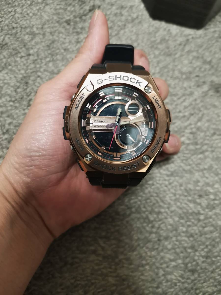 Gスチール☆CASIO 腕時計 カシオ 腕時計 GST-210B-4A 商品细节 | 雅虎
