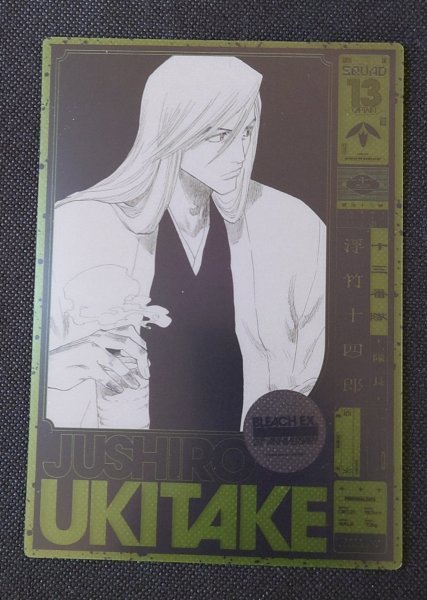 ヤフオク! - BLEACH展 原画展 入場特典 クリアカード 浮竹十四郎...