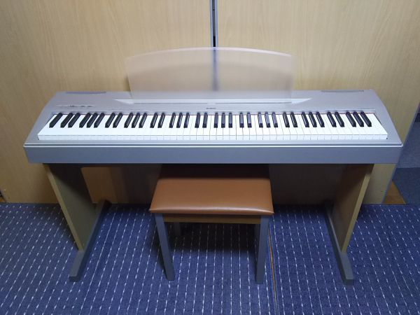 Yahoo!オークション - YAMAHA ヤマハ 電子ピアノ P-60 05年製 スタ...