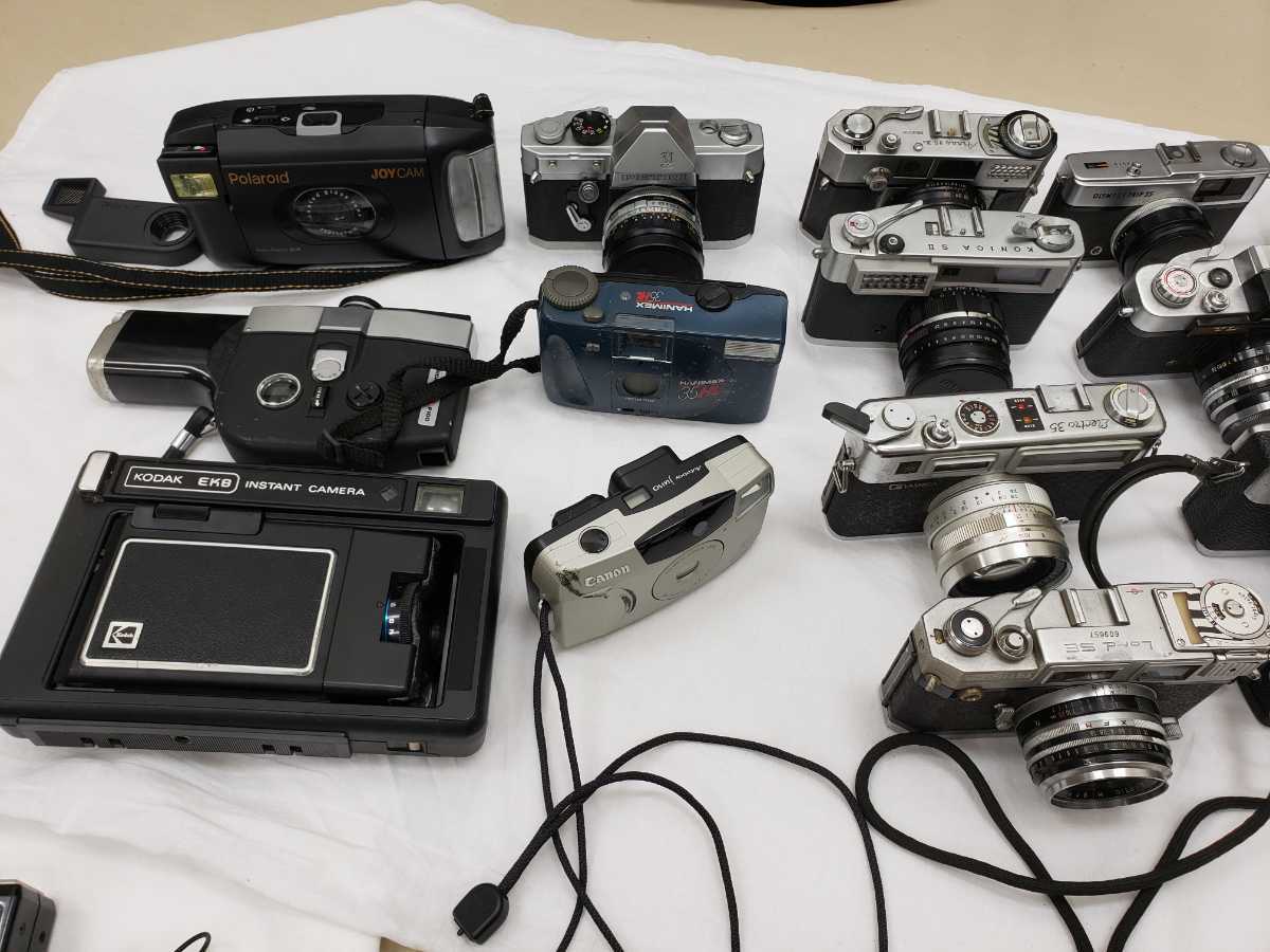 カメラおまとめ大量、Canon KONICA ペンタックス OLYMPUS Kodak FUJIFILM、コンパクトカメラ 