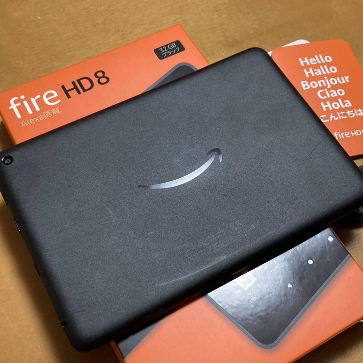 @Amazon Kindle Fire HD 8 タブレット ブラック (8インチHDディスプレイ) 32GB@