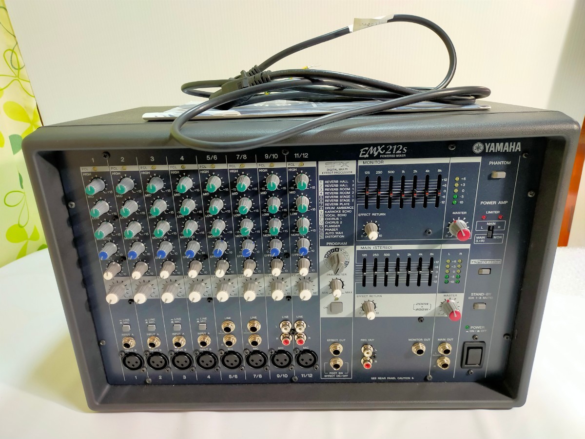YAMAHA パワードミキサー emx212s|Yahoo!フリマ(旧PayPayフリマ) YAMAHA パワードミキサー emx212s|Yahoo!フリマ(旧PayPayフリマ)