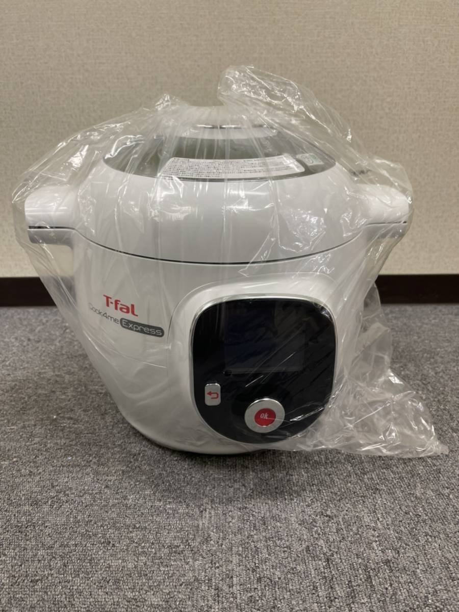 ST5957☆【未使用】T-fal Cook4me Express/ティファール クックフォーミー エクスプレス 箱有 家庭用圧力鍋 電気圧力鍋 調理家電_画像2