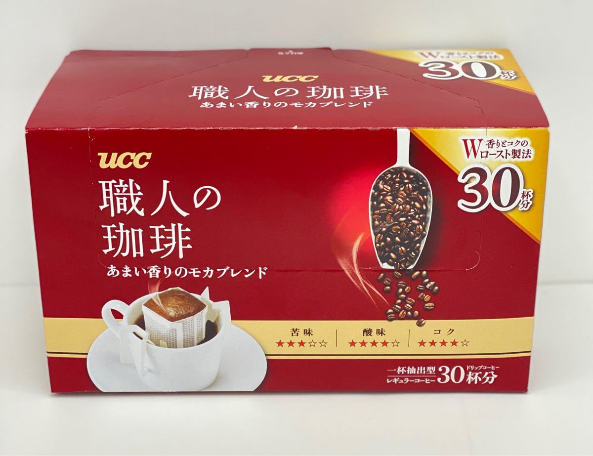UCC ドリップコーヒー　職人のコーヒー　30杯分　あまい香りのモカブレンド　
