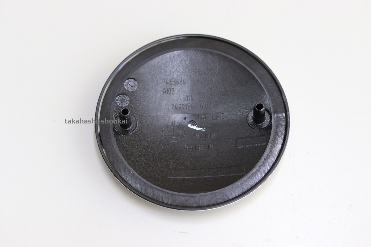 ◎新品 BMW純正部品 フロント エンブレム φ82mm 51147463684 G20/G21 3シリーズ・G30/G31/F90 5シリーズの画像2