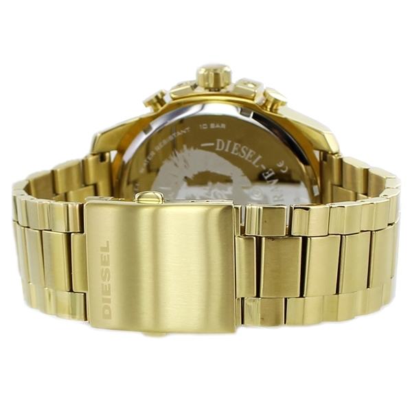 【1年保証】DIESEL ディーゼル 腕時計 DZ4360 メンズ クロノグラフ MEGA CHIEF メガチーフ ゴールド_画像6