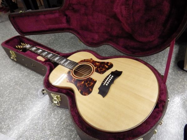 レア　生産完了品　堀内孝雄 Signature Model 日本製 Morris モーリス オール単板 ダブルピックガード MJ-112TH アコースティックギター_画像8