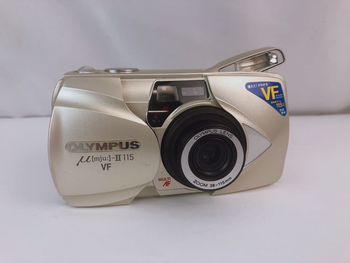 最安値に挑戦 ❁完動品❁OLYMPUS オリンパス μ-Ⅱ mju 115 VFフィルム