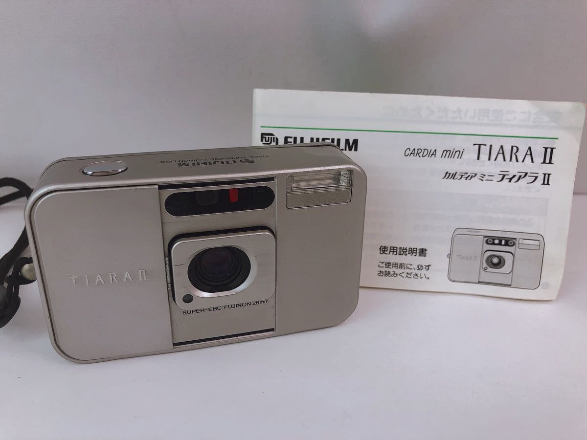 ✨完動品✨FUJIFILM CARDIA mini TIARA フィルムカメラ-