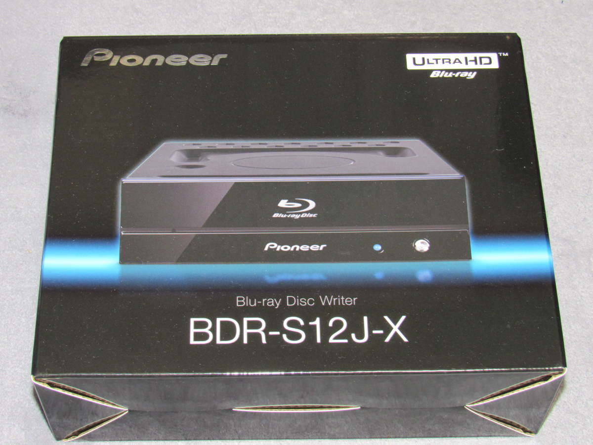 ★中古★PIONEER BDR-S12J-X PC内蔵型 [BD/DVD/CDライター Ultra HD Blu-ray再生 BDXL対応モデル]★