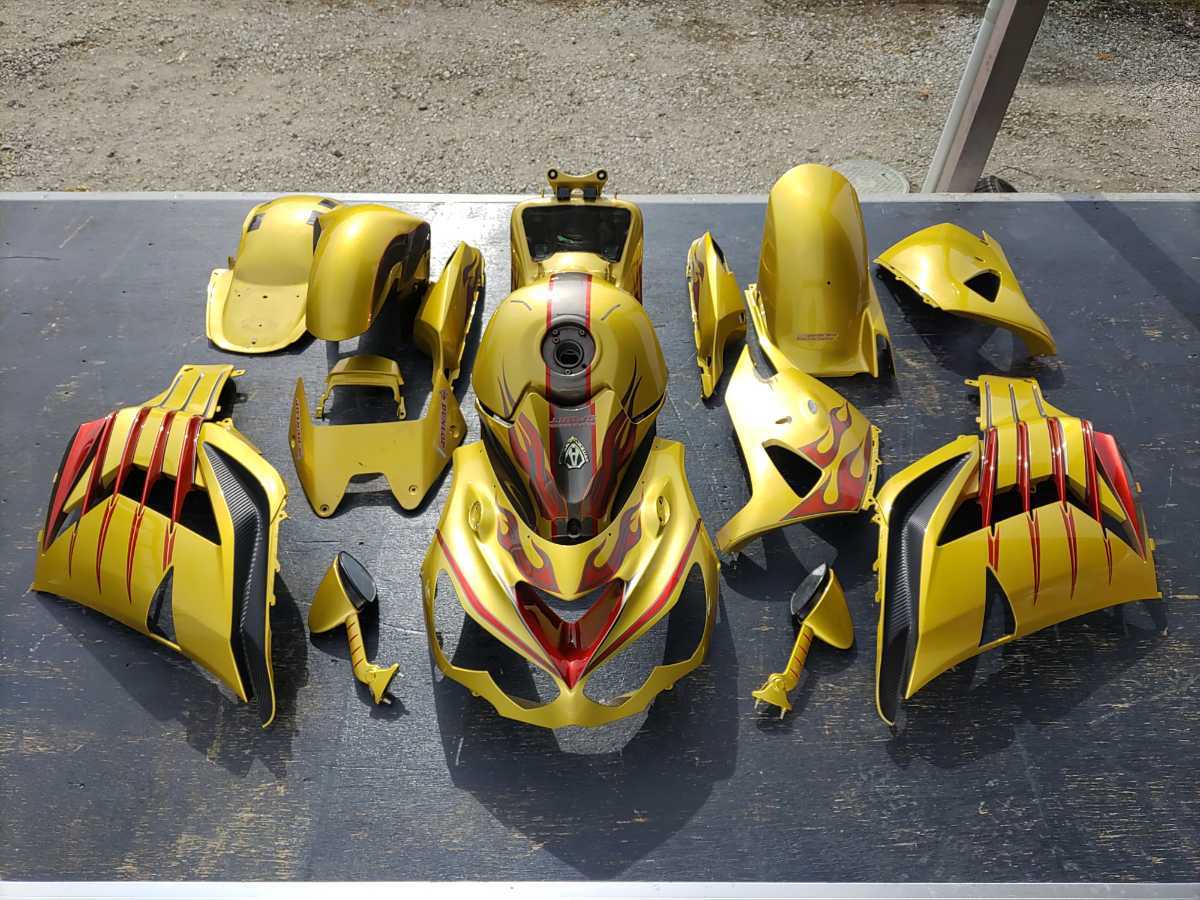 カワサキ ZX14R 純正 フルカウル セット カスタムペイント タンク