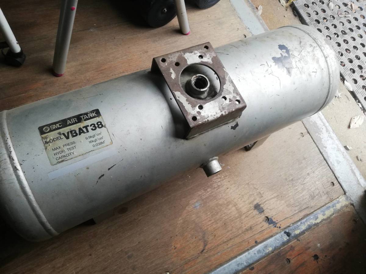 Yahoo!オークション - SMC VBAT38 エアータンク 38L 中古品 Yahoo!オークション - SMC VBAT38 エアータンク 38L 中古品
