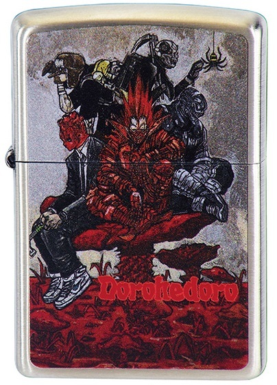 ドロヘドロ　ZIPPO　煙ファミリー　心　能井　恵比寿　藤田　ジッポー　新品_画像1