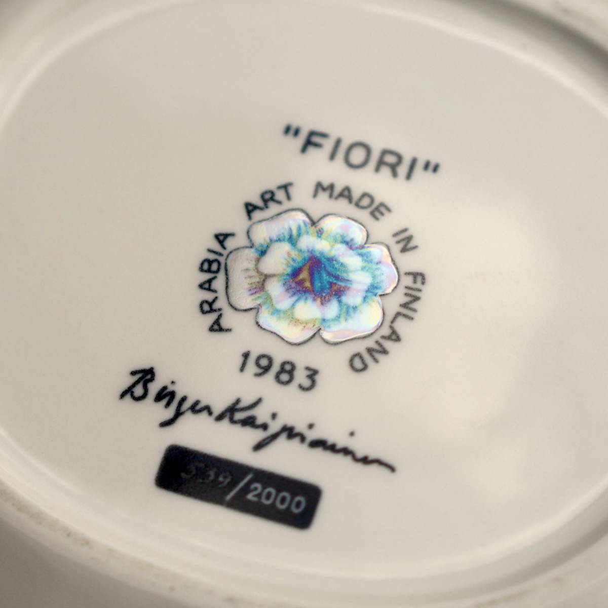 アラビア カイピアイネン Arabia Birger Kaipiainen FIORI 北欧 アラビア カイピアイネン Arabia Birger Kaipiainen FIORI 北欧