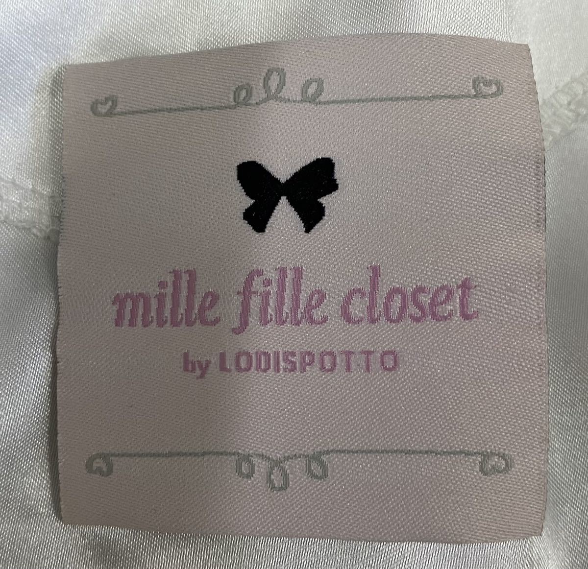 ♪ mille fille closet ミルフィーユクローゼット サイズ表記 M 花柄 ひまわり ワンピース_画像3