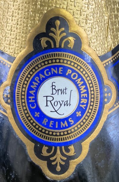★ 古酒 未開栓 Pommery Brut Royal ポメリー ブリュット ロワイヤル シャンパン 750ml 12% 約1642g_画像3
