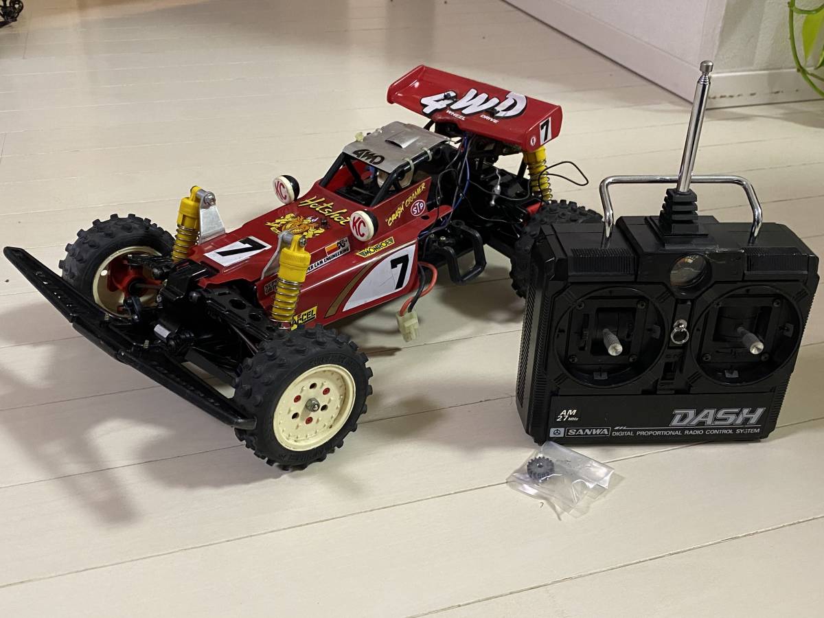 当時物 TAMIYA HOT SHOT ホットショット プロポ クリスタル付き