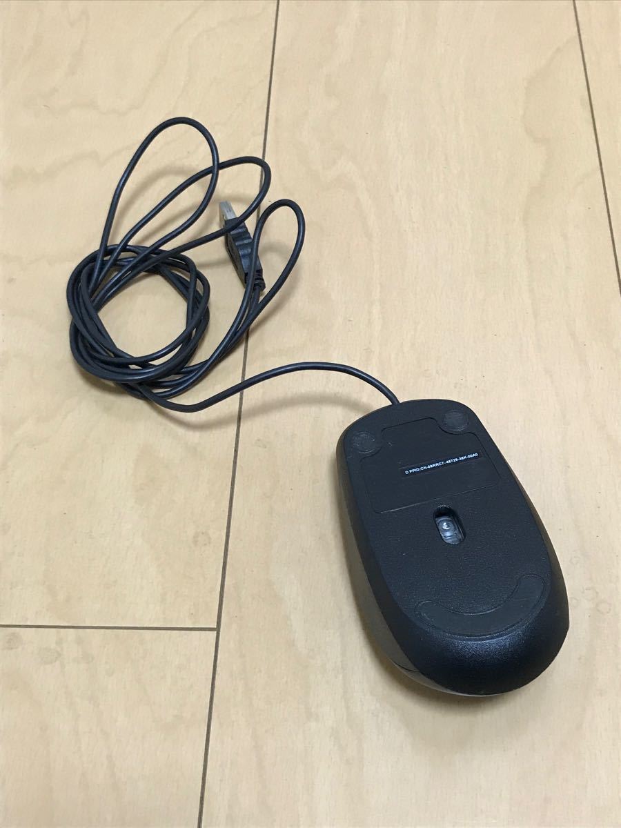 DELL 光学式マウス USBタイプ　ブラック