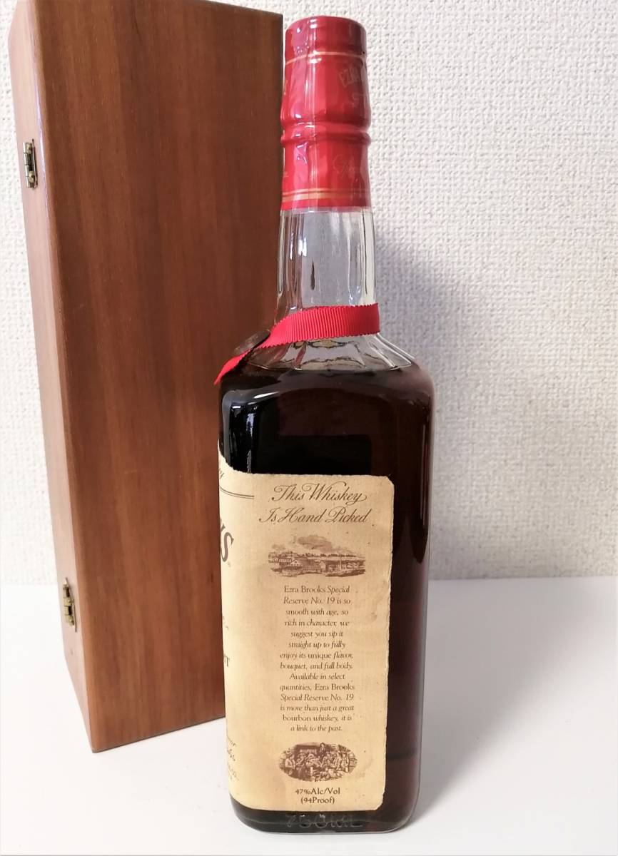 EZRA BROOKS エズラブルックス No.19 スペシャルリザーブ 750ml EZRA BROOKS エズラブルックス No.19 スペシャルリザーブ 750ml