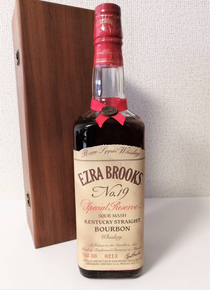 EZRA BROOKS エズラブルックス No.19 スペシャルリザーブ 750ml EZRA BROOKS エズラブルックス No.19 スペシャルリザーブ 750ml