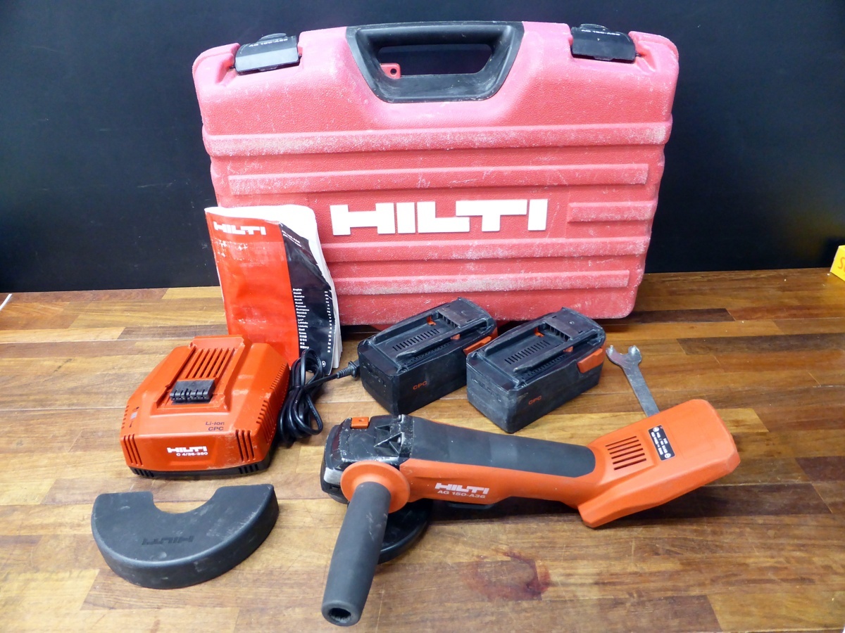 HILTI 充電式アングルグラインダー AG150-A36 ディスクグラインダ 電動