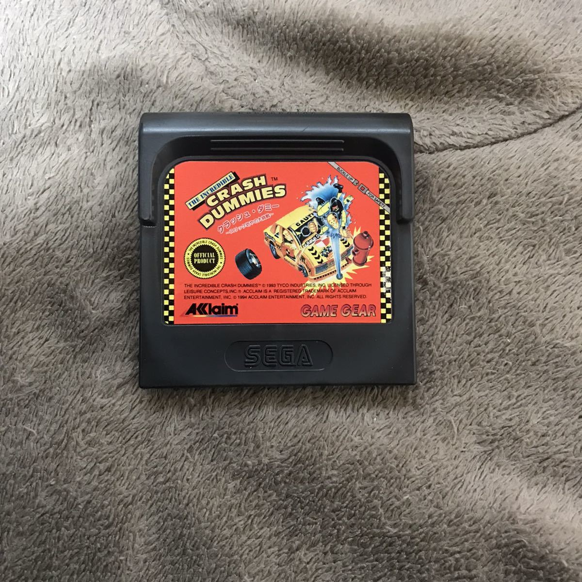ヤフオク! - 希少 ゲームギア クラッシュダミー ソフトのみ
