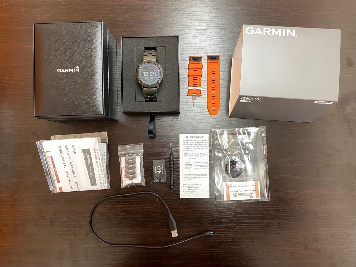 【試用期間浅！保証書有】ガーミン GARMIN フェニックス6X Fenix 6X 010-02157-5D