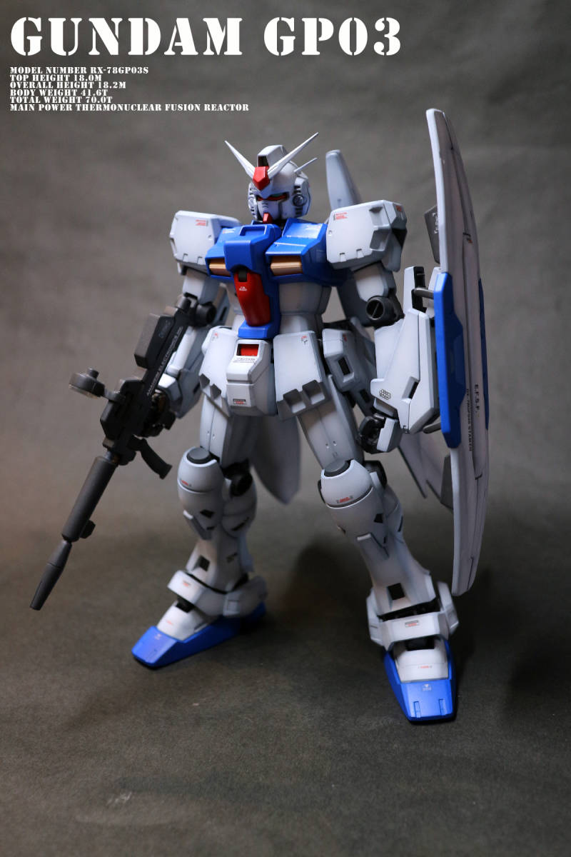 ☆1/100 MG ガンダムGP03 試作三号機 塗装改造完成品 0083 | bioimune