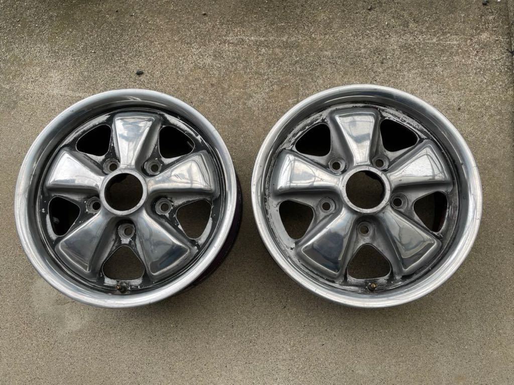 フックス 14×5.5J ポルシェ純正アロイホイール 911 914 901 930